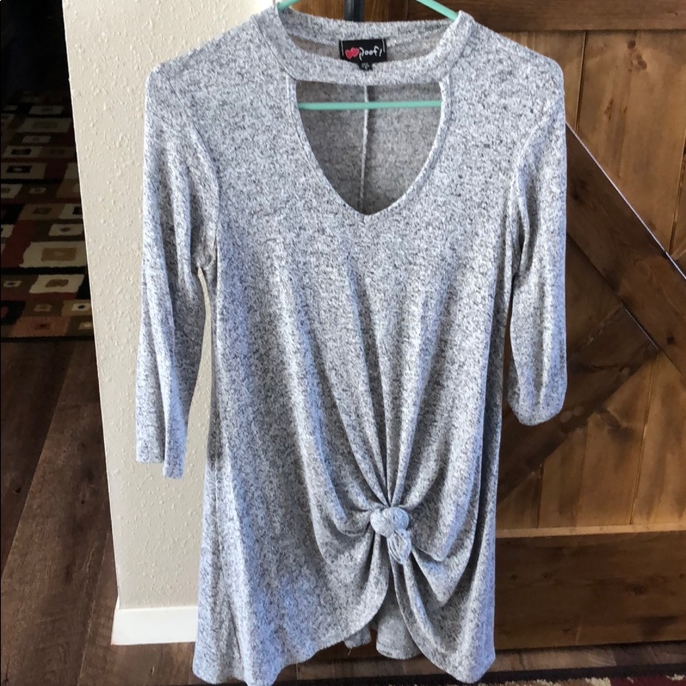 Long sleeve I made into a dress